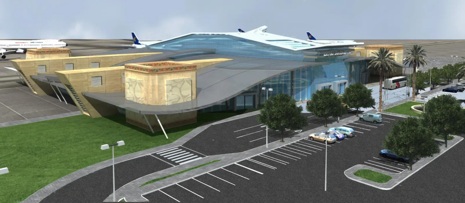 Sohag Airport Terminal & Service Buildings