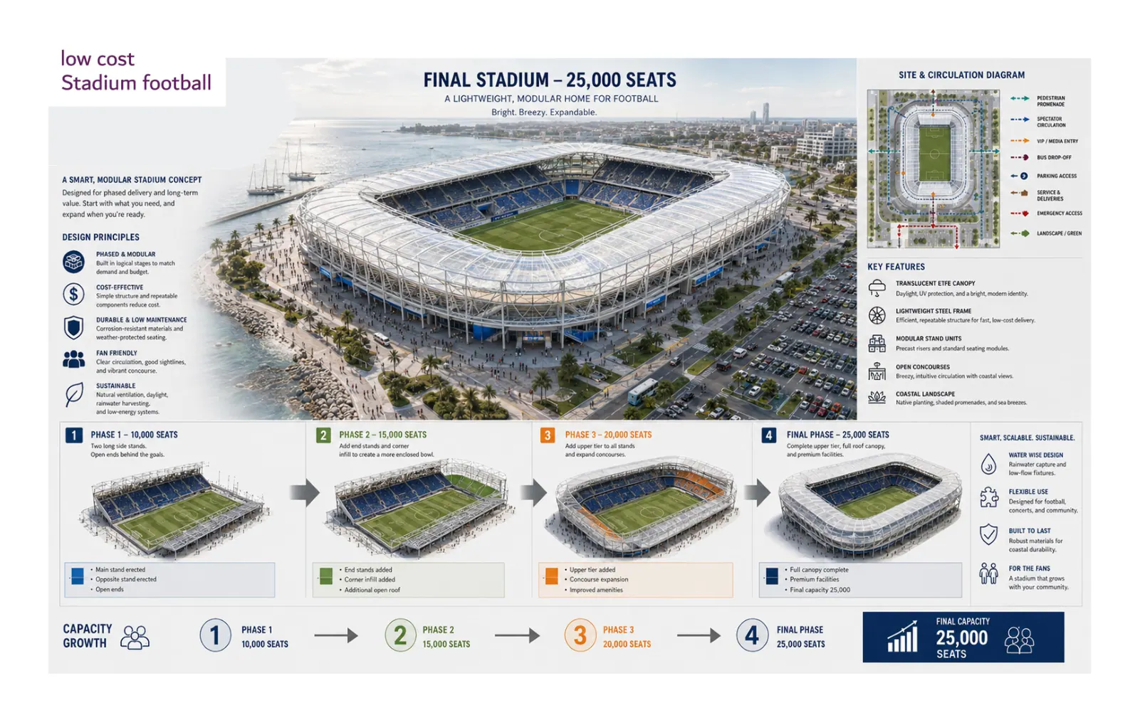 Low-Cost Football Stadium — image 5