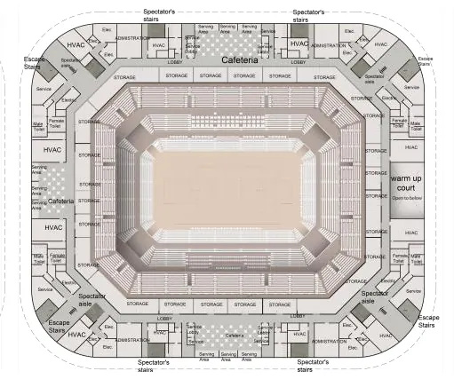 Tanzanian Covered Arena — image 12